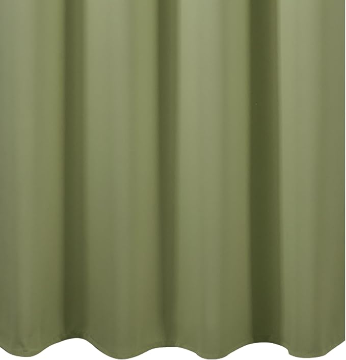 LEMOMO Sage Green Thermal Blackout Curtains/52 x 54 Inch/Set of 2 Panels Room Darkening Curtains for Bedroom