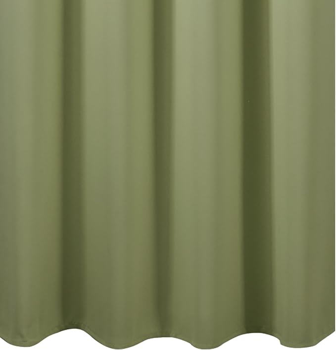 LEMOMO Blackout Curtains 52 x 90 inches Long Sage Green Curtains Set of 2 Panels Thermal Insulated Room Darkening Curtains for Bedroom