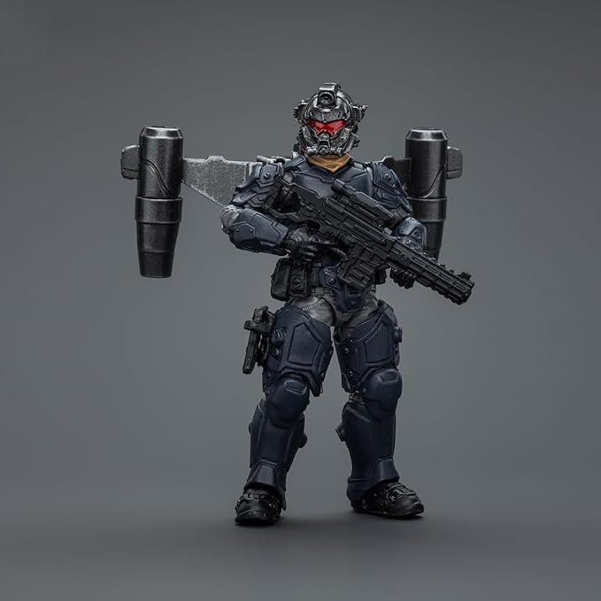 JOYTOY 1/18 Action Figure - Army Builder Promotion Pack Figure 26 -Jetpack Mercenary ABS & PVC, Perfect for Collectors & Decor - 4.1 Inch, 3.49 OZ (JT1729)