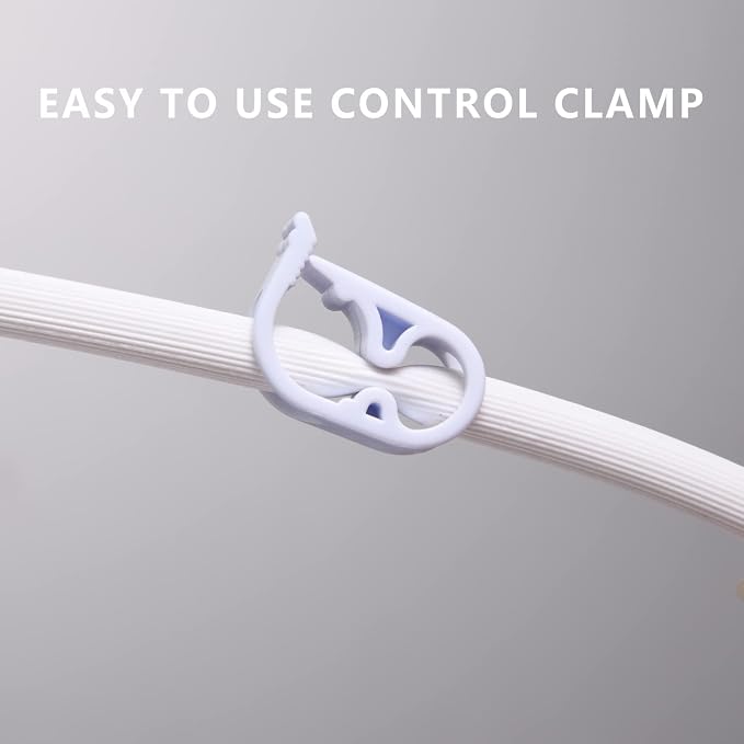 2 Quart Home Enema Bag Kit with Hose Tips and Water Flow Clamp - Colon Cleansing Enema Bag (Blue)