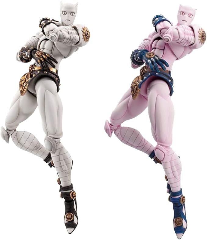Killer Queen Figures Kira Yoshikage Anime Figure Statues Ultra Movable Action Figurine for Birthday