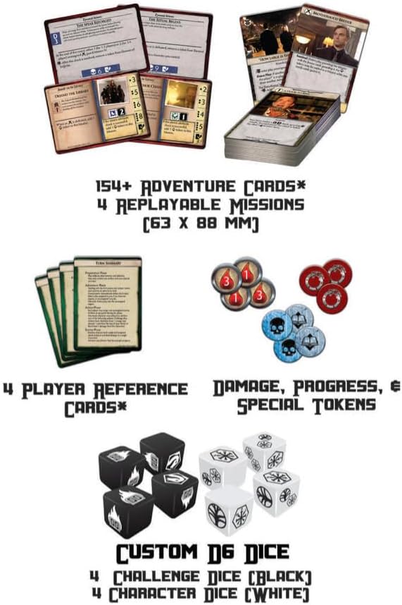 The Librarians Adventure Game | Co-op or Solo Board Game for 1-4 Players | Based on Hit TV Series & Movies | Strategy Game (Adventure Card Game (Core))