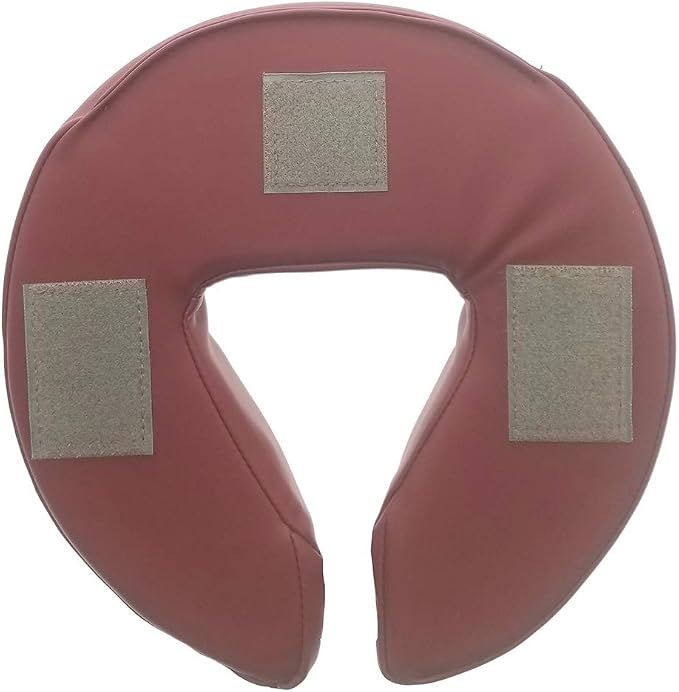 Royal Massage Universal Standard Memory Foam Face Cradle Cushion for Massage Tables – Ergonomic U-Shaped Headrest Pillow with Soft, Easy-Clean PU Leather – Spa Replacement