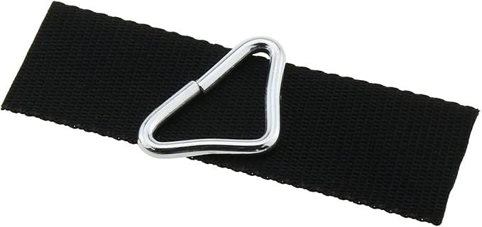 10PCS Trampoline Accessories Trampoline Triangle Buckle Trampoline Mat Parts Replacement Repair Supplies, Black