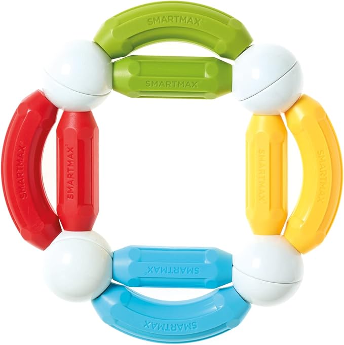 SmartMax Start Plus STEM Building Magnetic Discovery Set, Ages 1-6 (30 Pieces)