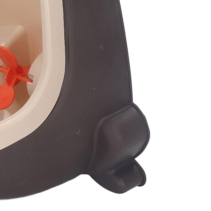 Frog Potty Training Urinal, Cute Frog Shape Cute Toddler Urinal Potty Training Urinal for Boys with Funny Aiming Target (Coffee)