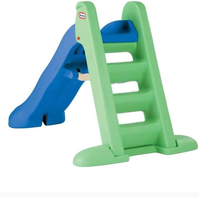 Little Tikes Easy Store Large Slide , Blue/Green