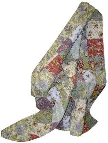 Greenland Home Blooming Prairie Quilted Patchwork Throw (Pack of 6)