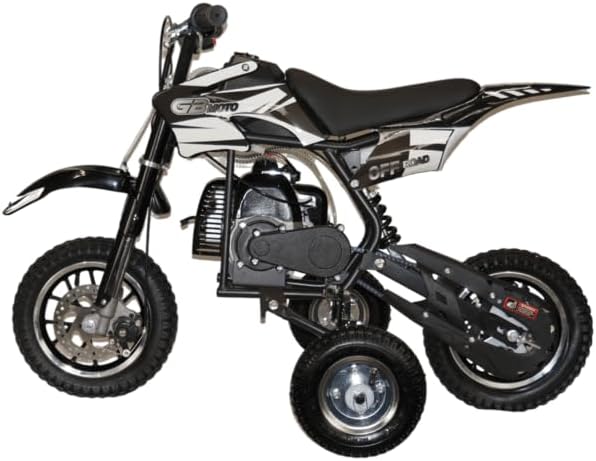 Hardline Products USA Wheels for Tots Training Wheels for FRP DB001 - DB002 & DB003 50cc 2-Stroke Kid Dirt Bike - 1602-UT-FRP-DB001