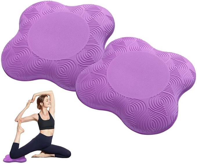 2 packs Yoga Knee Pad Mats Extra Thick for Knees Elbows Wrist Hands Head Foam Pilates Kneeling pad Yoga Knee Cushion Thick Exercise Pads for Knees Elbows Wrist Hands Head Foam Pilates Kneeling pad，Support Foam Pads for Women and Men
