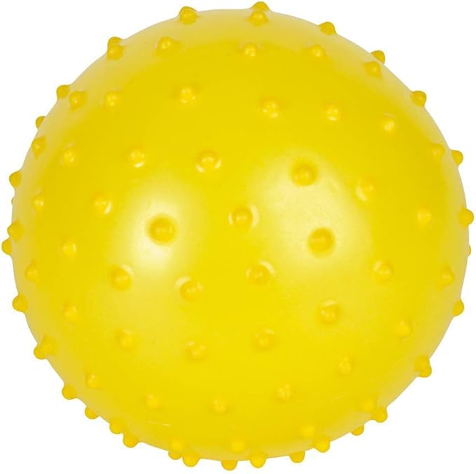 Rhode Island Novelty 7 Inch Knobby Balls Assorted Colors, 5 Pack