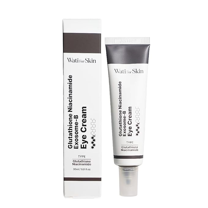 Exosome-B Eye Cream with Glutathione & Niacinamide - Brightening & Tone-Correcting Formula - Korean Skincare, 30ml / 1.01 fl. oz.