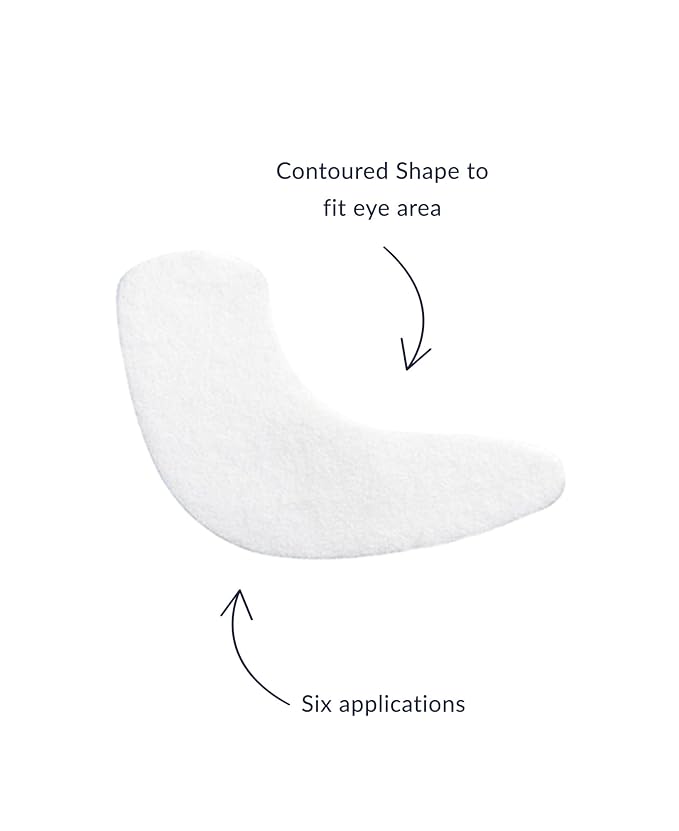 DHC Revitalizing Moisture Strips: Eyes (2 Count), Gel Strip Masks, 6 Applications Each