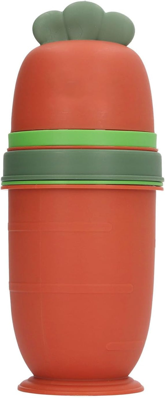 Garosa Toddler Training Cup with Handle, Portable Foldable Potty for Kids Travel Toilet Car Camping Emergency Use, Red