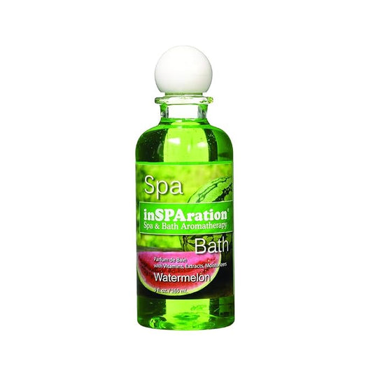 inSPAration Spa and Bath Aromatherapy 126X Spa Liquid, 9-Ounce, Watermelon