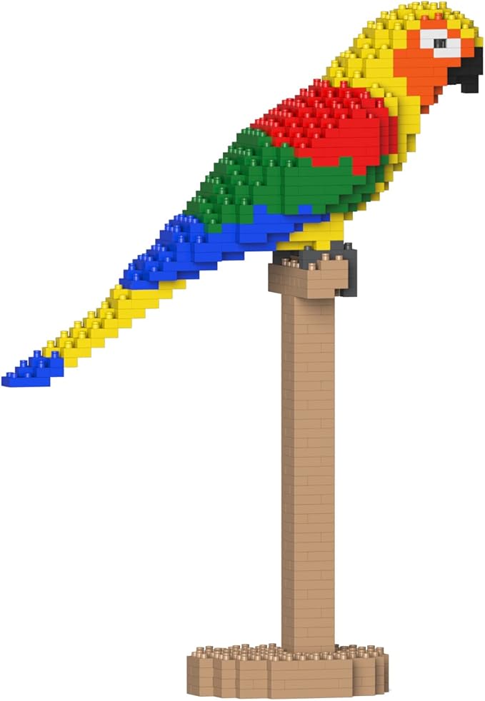 JEKCA Sun Conure 01S | Parrot Plastic Building Blocks | Age 14+