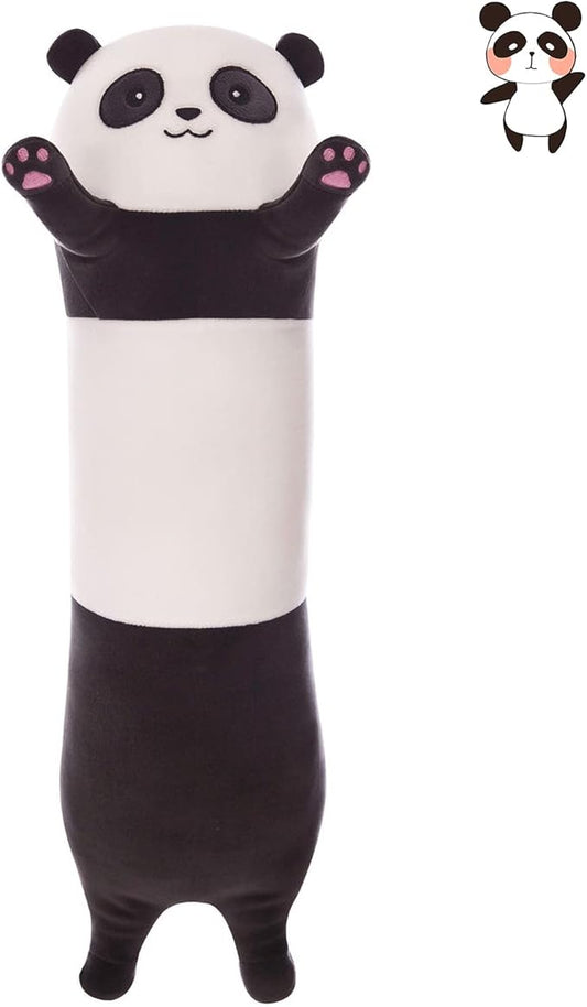 Soft Panda Plush Pillow, Cute Long Stuffed Animal Pillow for Kids & Girlfriend (35.4inch/90cm)