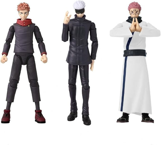 JJK Ryomen Sukuna Anime Figures Itadori Yuji/Nobara Kugisaki Movable Interchangeable Parts Anime Action Figurine 6.69IN