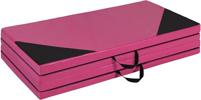 Polar Aurora 4'x10'x2 Thick Folding Gymnastics Exercise Mat Aerobics Stretching Yoga Mats