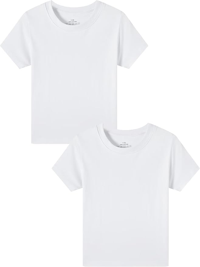 Family Feeling Boys Short Sleeve Crewneck Kids T-Shirts Top Girls Tee