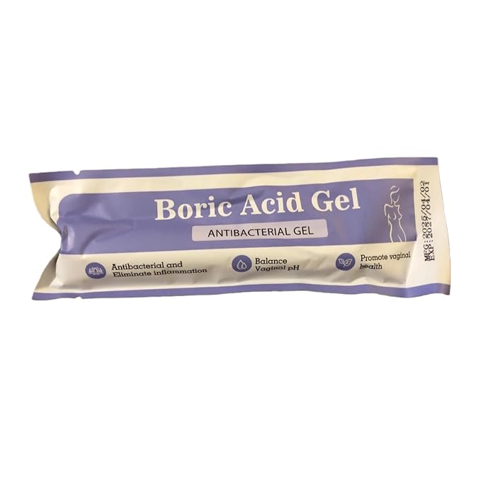 Boric Acid Moisturizing Vaginal Gel for Vaginal Dryness pH Balance, Odor Control | Paraben-Free Gentle Daily Hygiene| Soothes & Rejuvenates,10 Applications