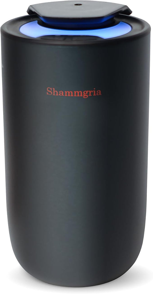 Air Oil Diffuser for Home Waterless Essential Oil Diffuser, Rechargeable USB Aromatherapy Scent Diffuser with LED Lights, Home Fragrance Diffuser for Room, Studio, Office, Bedroom-Black