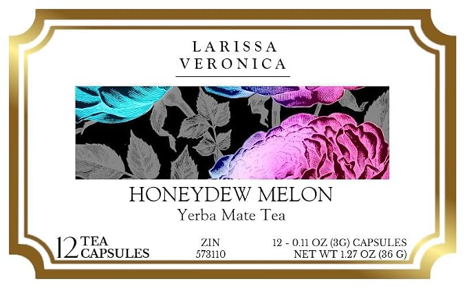Honeydew Melon Yerba Mate Tea (Single Serve K-Cup Pods) (12 pods, ZIN: 573110)