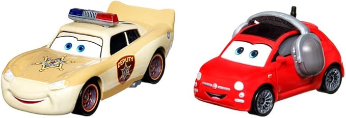 Disney Pixar Cars Lightning McQueen Deputy Hazzard and Bella Cadavre