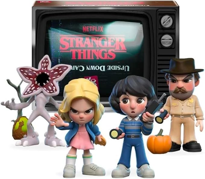 YuMe Official Stranger Things Upside Down Capsules – Series One 2 Pack Vintage Blind Box Action Figures, Netflix Collectible Toys for Fans & Collectors, 80s-Inspired Mystery Gift