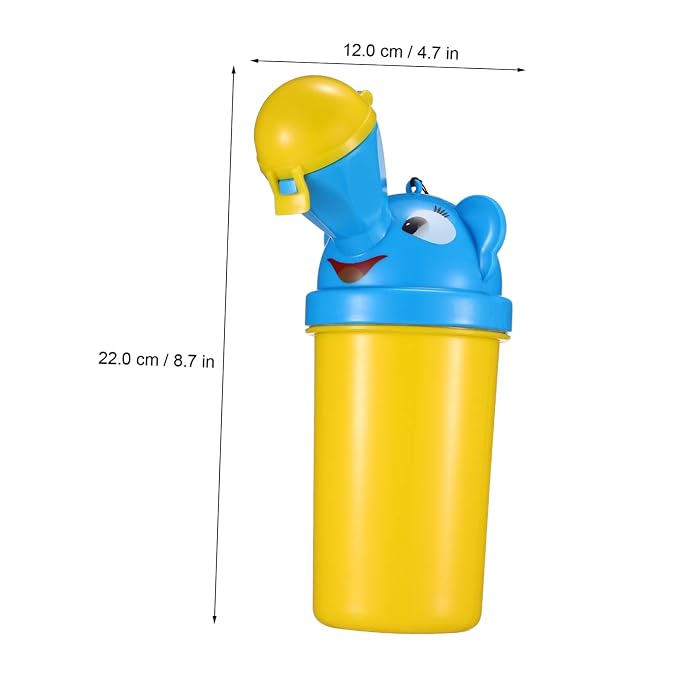 TOYANDONA Portable Travel Urinal for Toddlers Compact Lightweight Pee Training Potty Material for Camping Car Trips Boy Girl Emergency Toilet