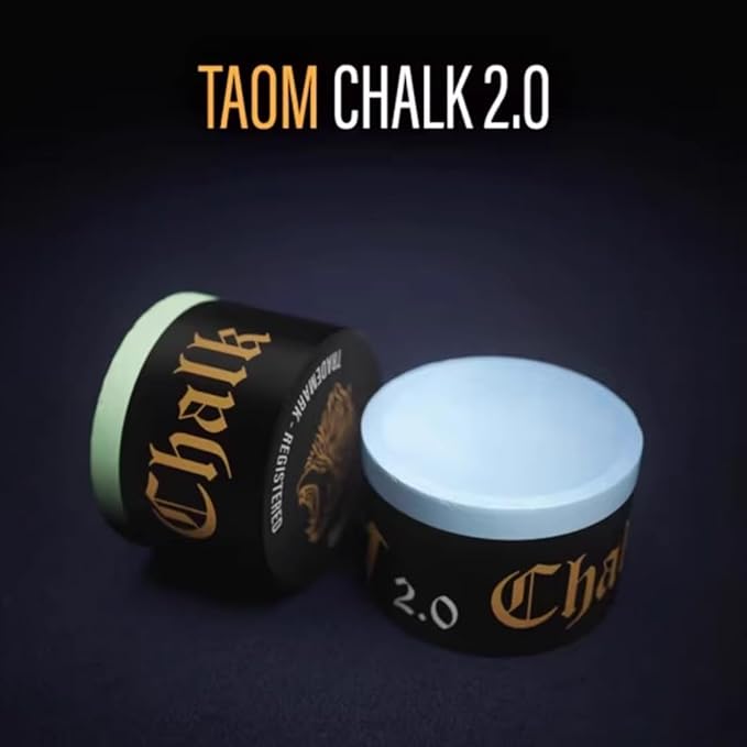 TAOM Pool Chalk Holder Round Shaped Practical Tool Billiards Accessories Magnetic Mini Chalk Tip Case Container Round Box Billiards