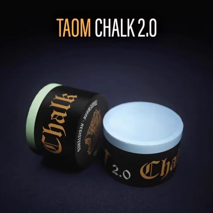 TAOM Pool Chalk Holder Round Shaped Practical Tool Billiards Accessories Magnetic Mini Chalk Tip Case Container Round Box Billiards