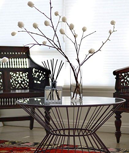 Reed Diffuser Set, French Lavender Scented Oil Diffuser with Sticks, Home Fragrance Accessories for Bathroom Shelf Decor, Aroma Diffusers for Home or Office Desk, USA Made