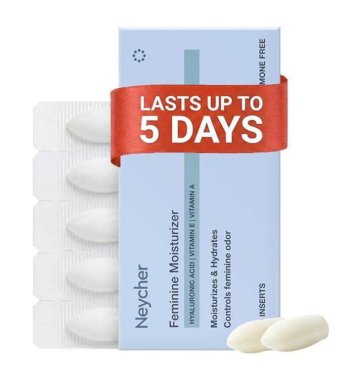 10 MG Hyaluronic Acid 10 Inserts for Women with Vitamin E, Vitamin A. Formulated in USA. Made in Italy. Long Lasting Ultra moisturizing for Dryness from hormonal Changes and Menopause