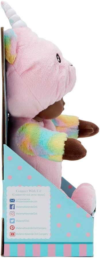 Madame Alexander 12" Peekaboos, UniCat, Dark Skin Tone
