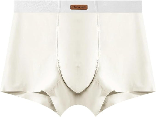 Mzkdieey Men's Casual Sports Comfortable Breathable Flat Corner Underwear