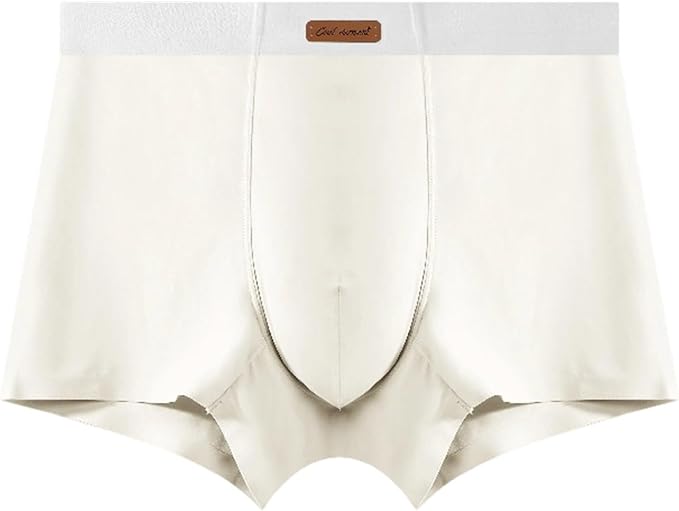 Mzkdieey Men's Casual Sports Comfortable Breathable Flat Corner Underwear