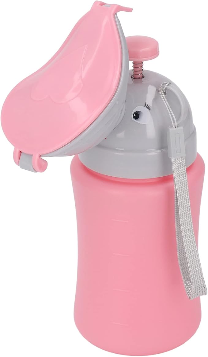FTVOGUE Portable Potty Emergency Urinal Toilet for Travel and Camping Child Kid Toddler Pee Training Cup (for Girl)