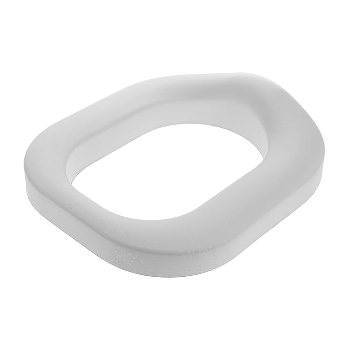 Ergonomic Boy Girl Potty Training Seat Soft Pu Mat Non-Slip Cover for Boys and Girls Easy Install Reusable Home Bathroom Supplies