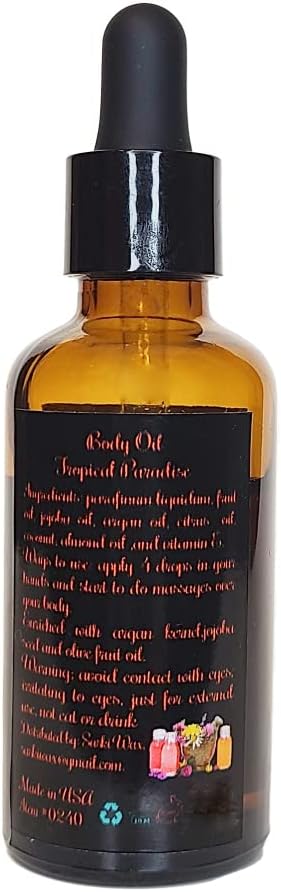 Tropical Paradise Massage Oil