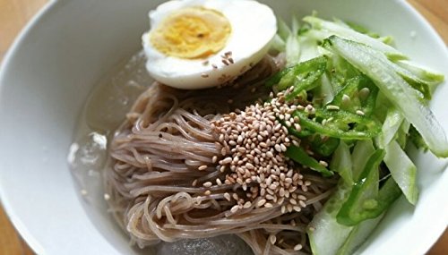 Choung Soo Mul Naengmyeon, Korean Cold Noodle with Soup Base 720g (1 Pack)