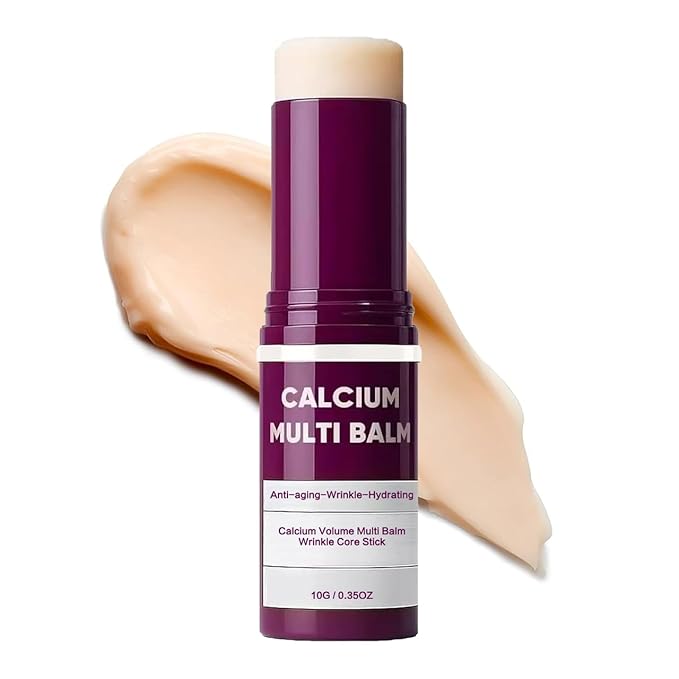Calcium Multi Balm Stick, Calcium Volume Multi Balm, Firming & Hydrating Collagen Cream for Face, Eyes, Neck