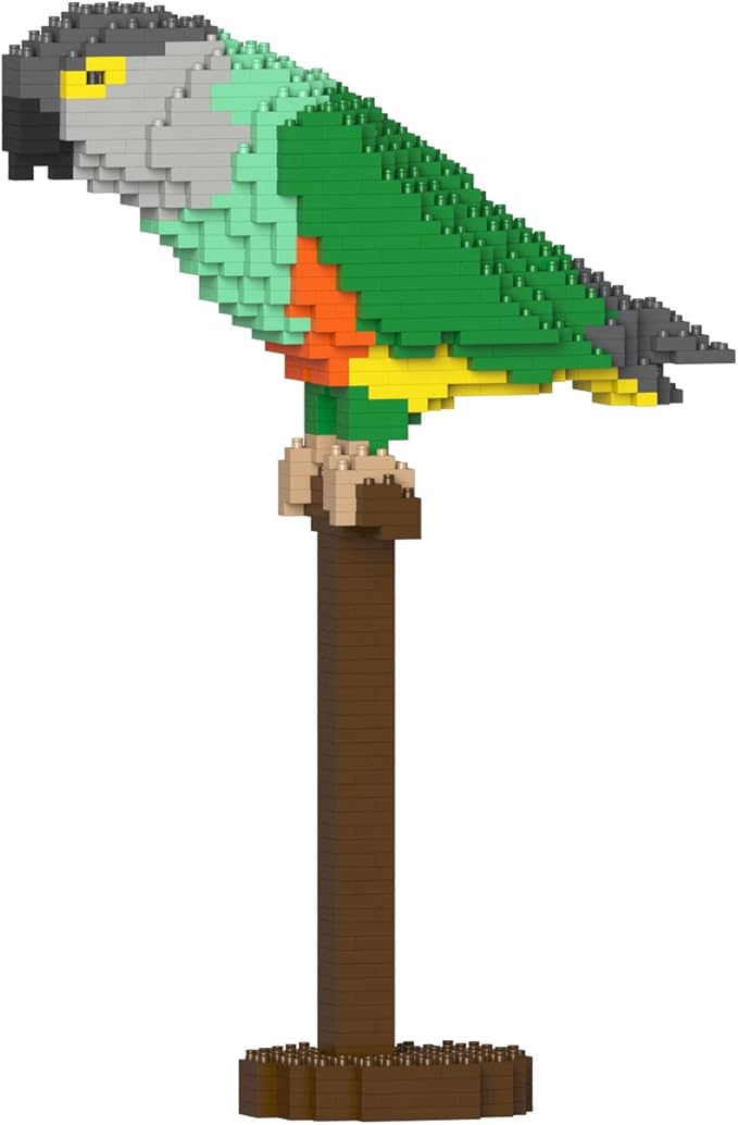JEKCA Senegal Parrot 01S | Parrot Plastic Building Blocks | Age 14+