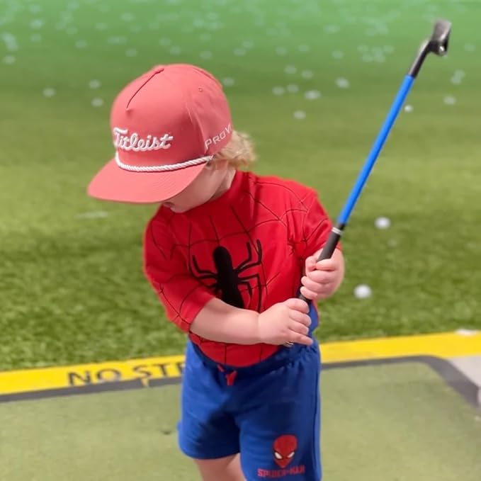 Lag Shot Baby 7 Iron – Toddler Golf Swing Trainer Club for Ages 0-3 | Develops Early Coordination & Motor Skills | Lightweight, Flexible Design | Perfect First Golf Club for Young Beginners