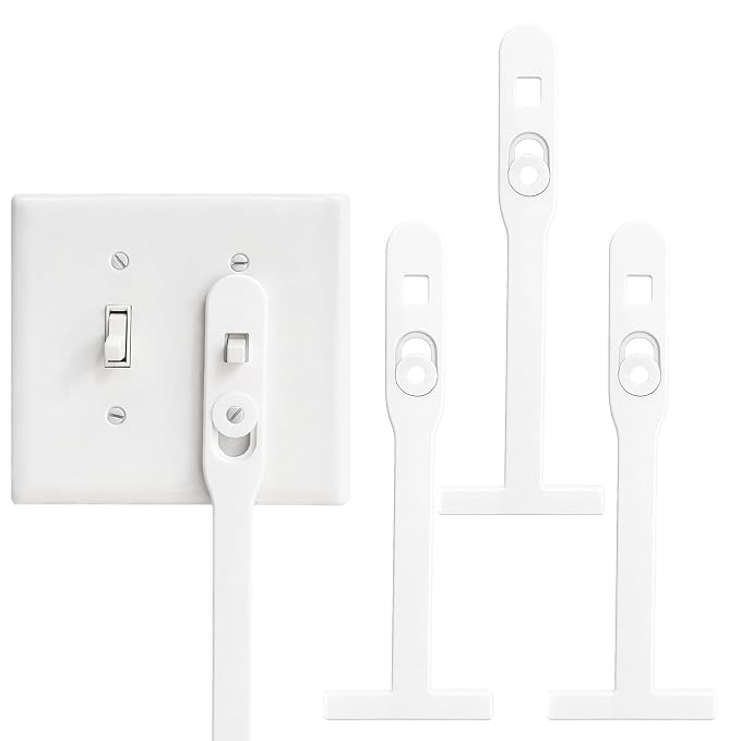 T Shape Light Switch Extender for Kids – Safe, Ergonomic & Easy Switch Reach Tool for Baby Nurseries, Kids’ Rooms, Daycare, Accessible Spaces (Pack of 3)