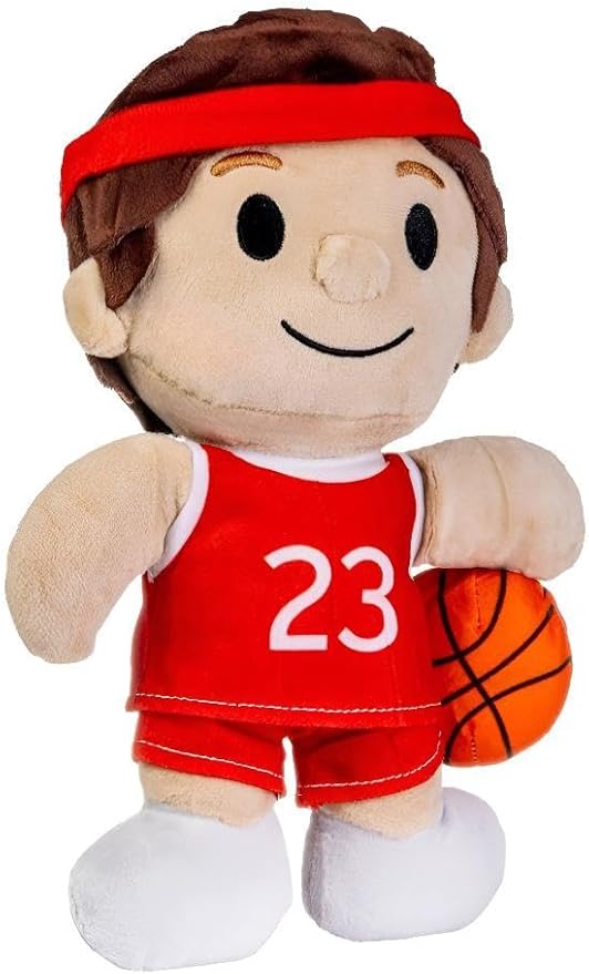 Basketball Plush – 10-inch Adorable Plushies for Boys and Girls – Soft and Squishy Sports Pillow for Kid Room Decor for Basketball Players
