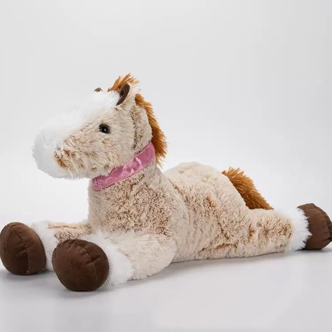 Giant Horse Stuffed Animal Cute Horse Plush Toy 47 inch for Girls Boys (ma 120cm)