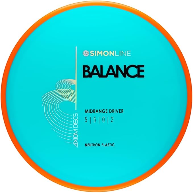 Axiom Discs Neutron Balance Simon Lizotte Edition Disc Golf Midrange (Colors May Vary)