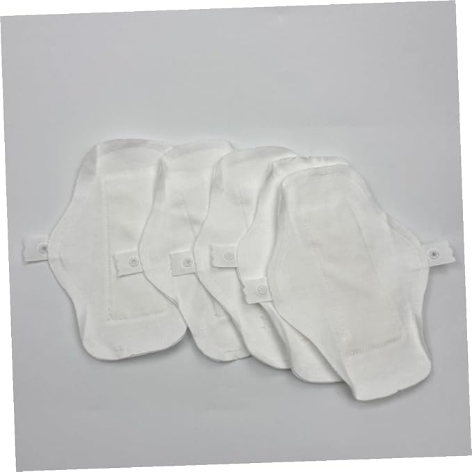 3pcs Washable Sanitary Pads Reusable Cloth Panty Liners Soft Leakproof Design for Women Travel Use