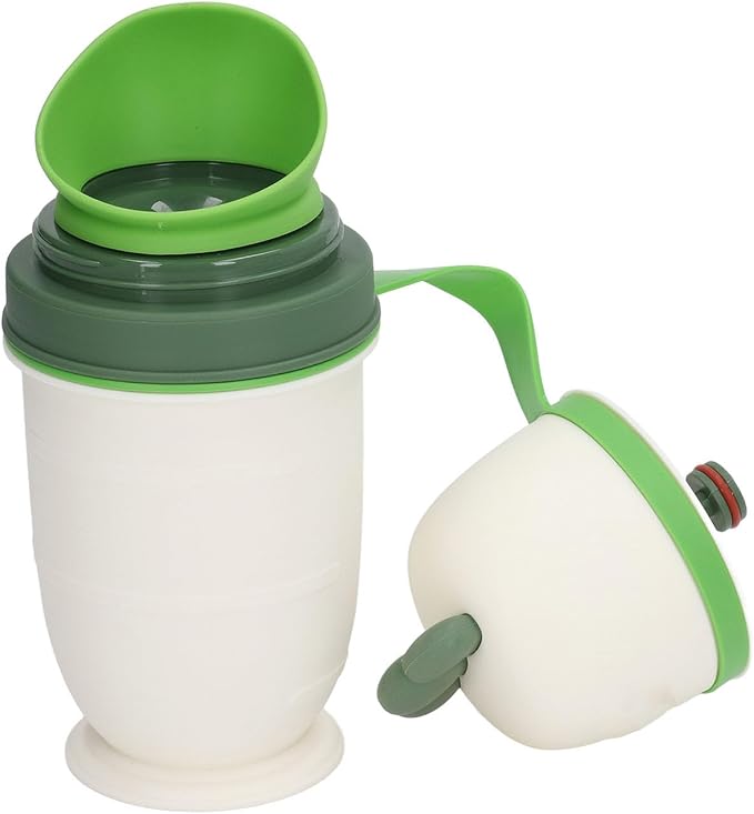 Garosa Child Kid Toddler Pee Training Cup, Child Potty Baby Boy Portable Potty Emergency Urinal Toilet for Car Travel and Camping (Pearl White)